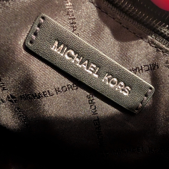 Michael Kors Black Saffiano Leather Satchel bag & Wallet Set Crossbody Strap - Picture 16 of 16